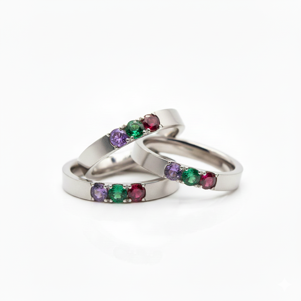 Nan, Mother & Daughter Rings