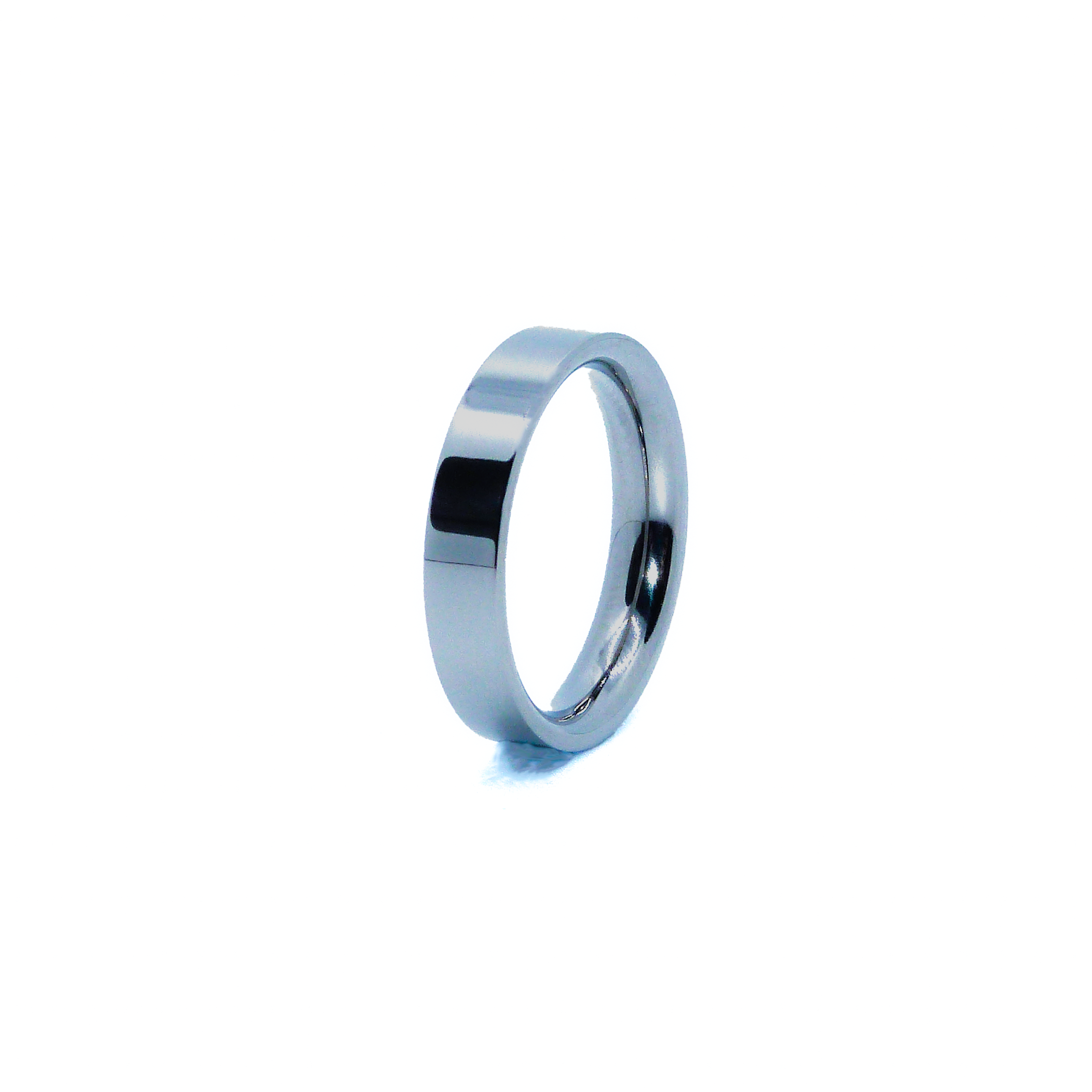 4mm Flat Shaped Tantalum Ring
