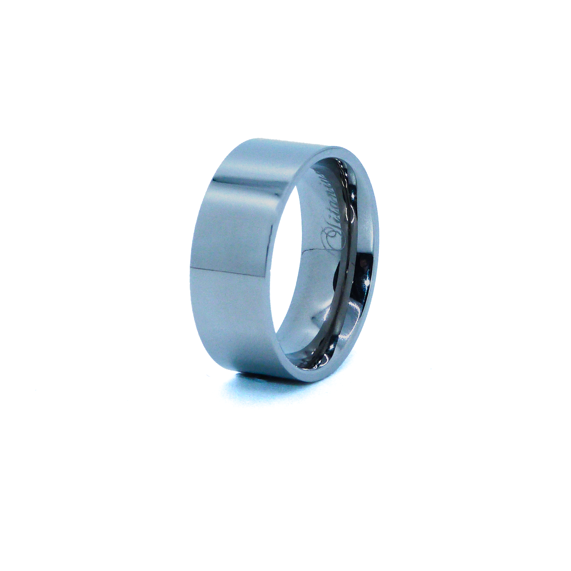 8mm Flat Shaped Tantalum Ring
