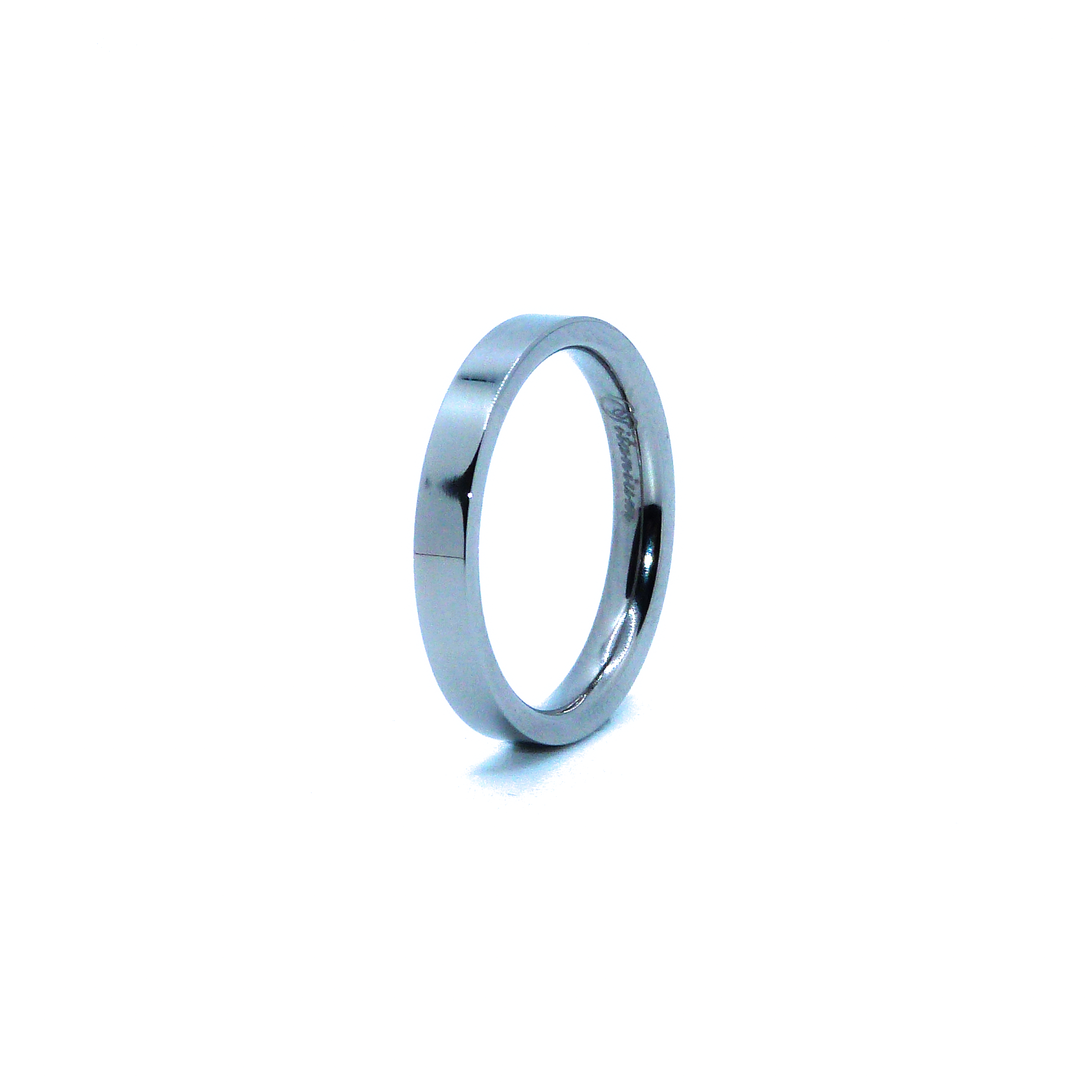 3mm flat-shaped Titanium Ring