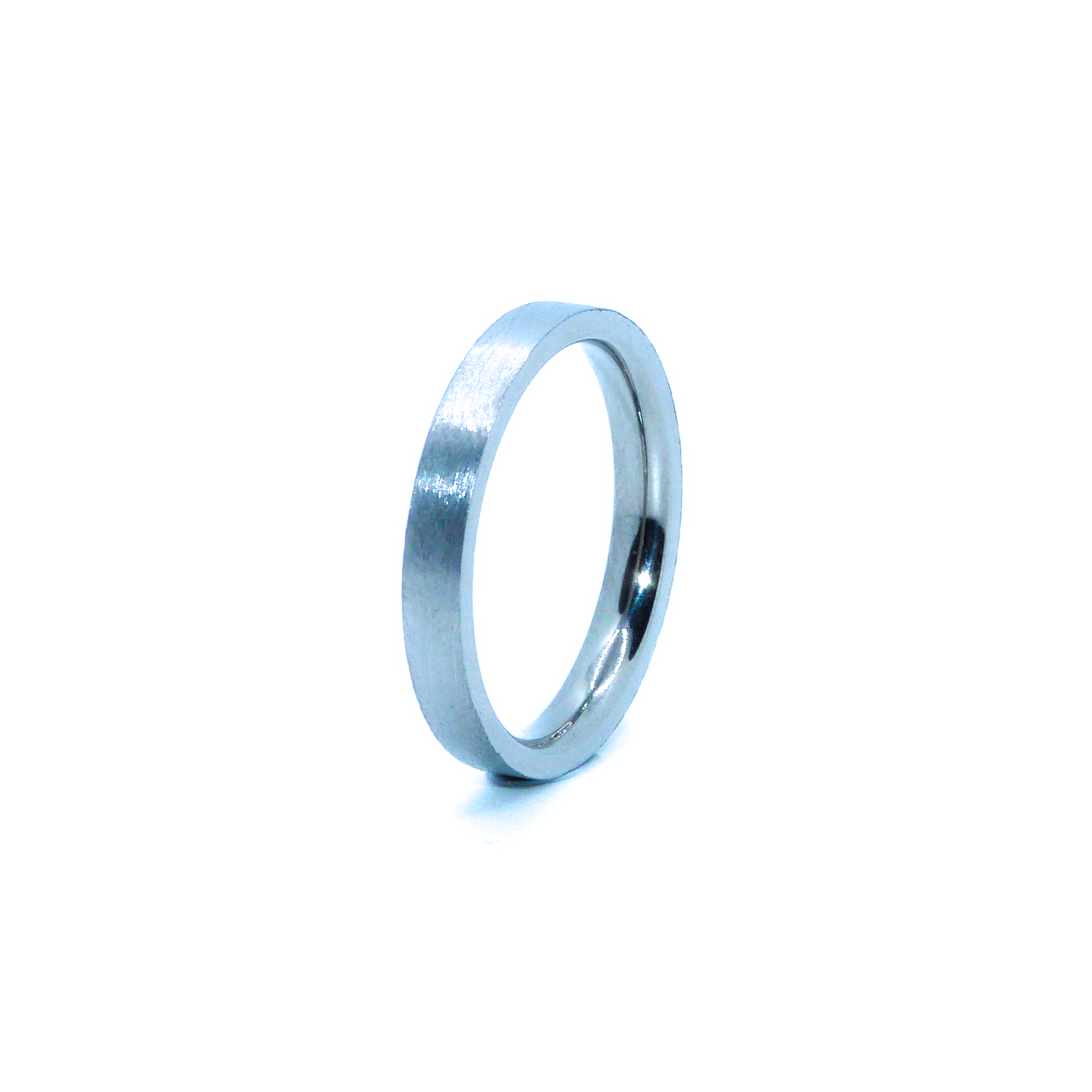 3mm flat-shaped Titanium Ring view 3