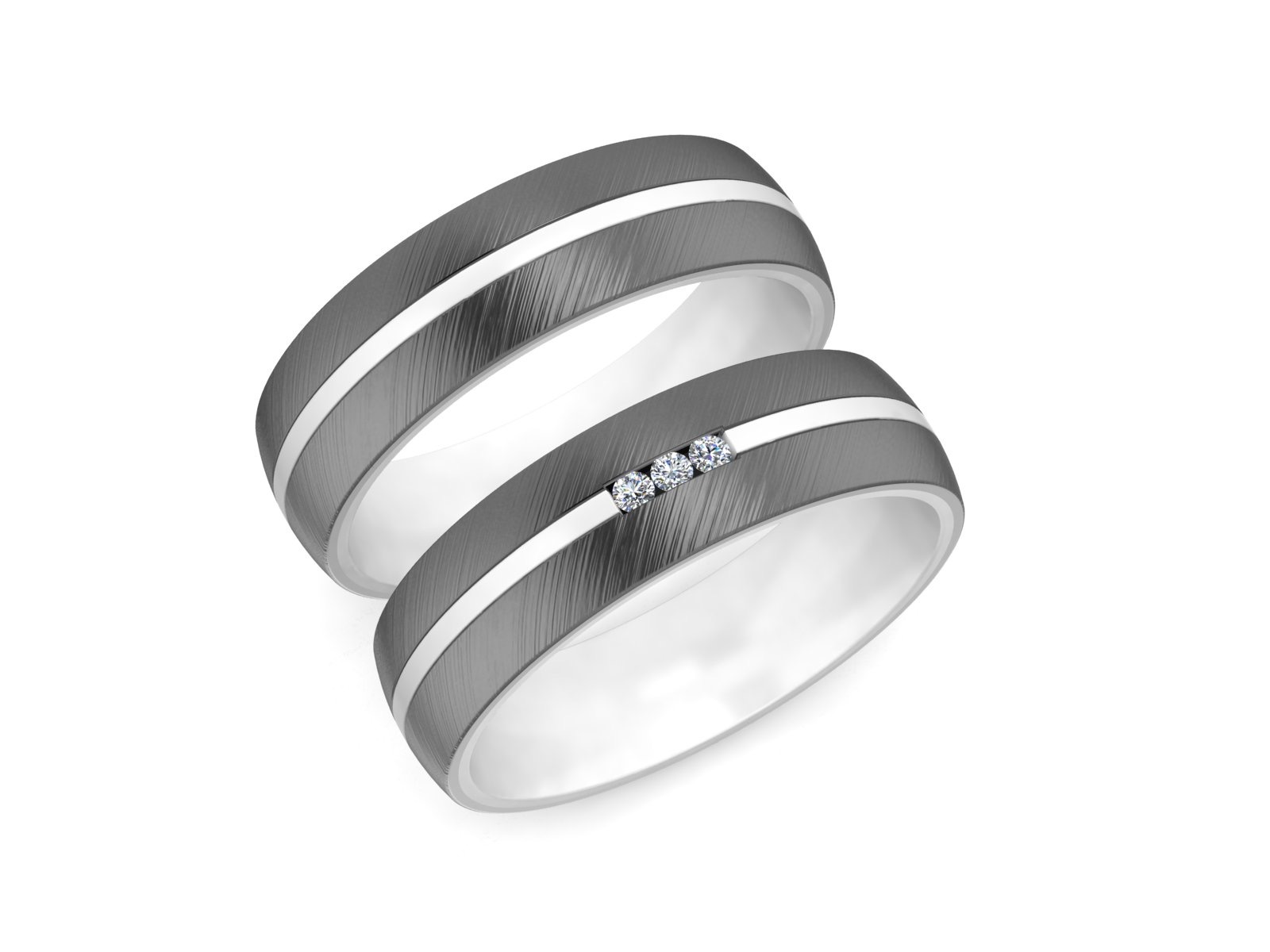 6MM Infusion Titanium-carbide ring view 3