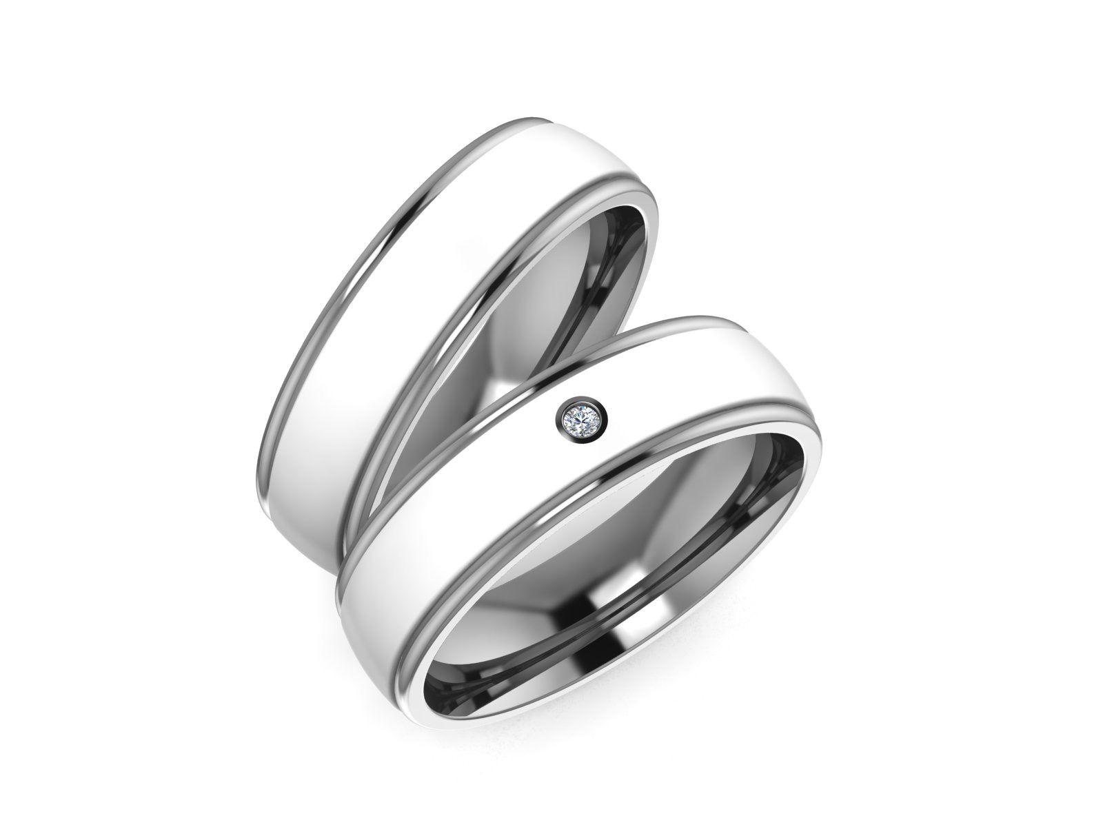 6mm Infusion Titanium-Carbide Candidus Ring