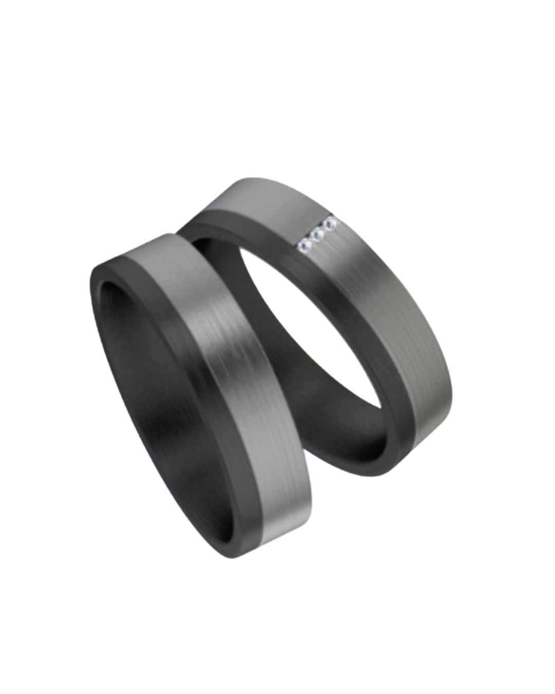 6mm Infusion Titanium - Tantalum Black Zirconium Ring